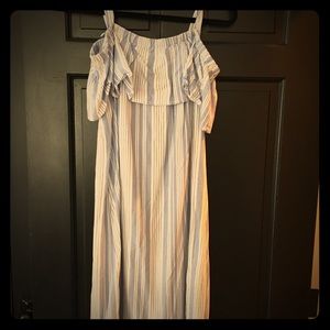 Seraphine striped summer dress